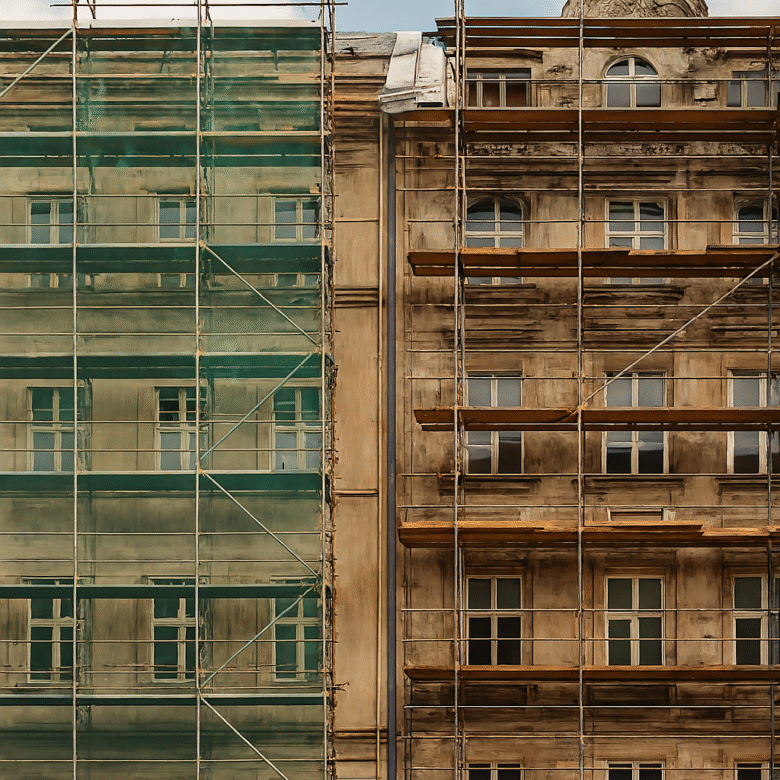 مدة ترميم المباني السكنية في صربيا